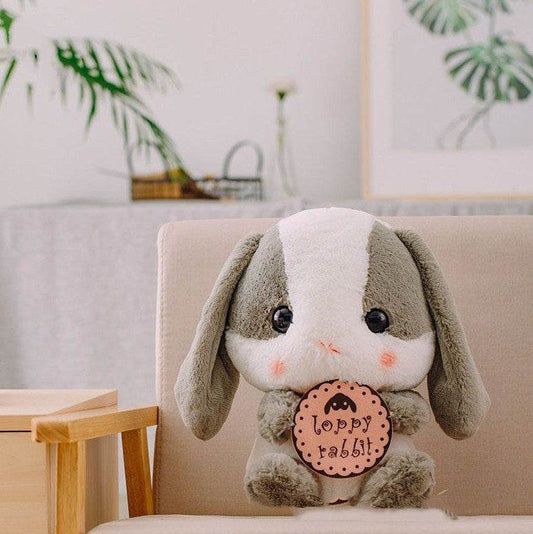 Giant Furry Ear Bunny Plush - Goodlifebean Stuffed Animals