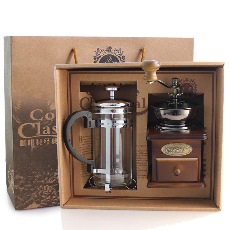 Shop French Coffee Kit ( French Press + Coffee Grinder) - Kitchen Gadgets Goodlifebean Giant Plushies