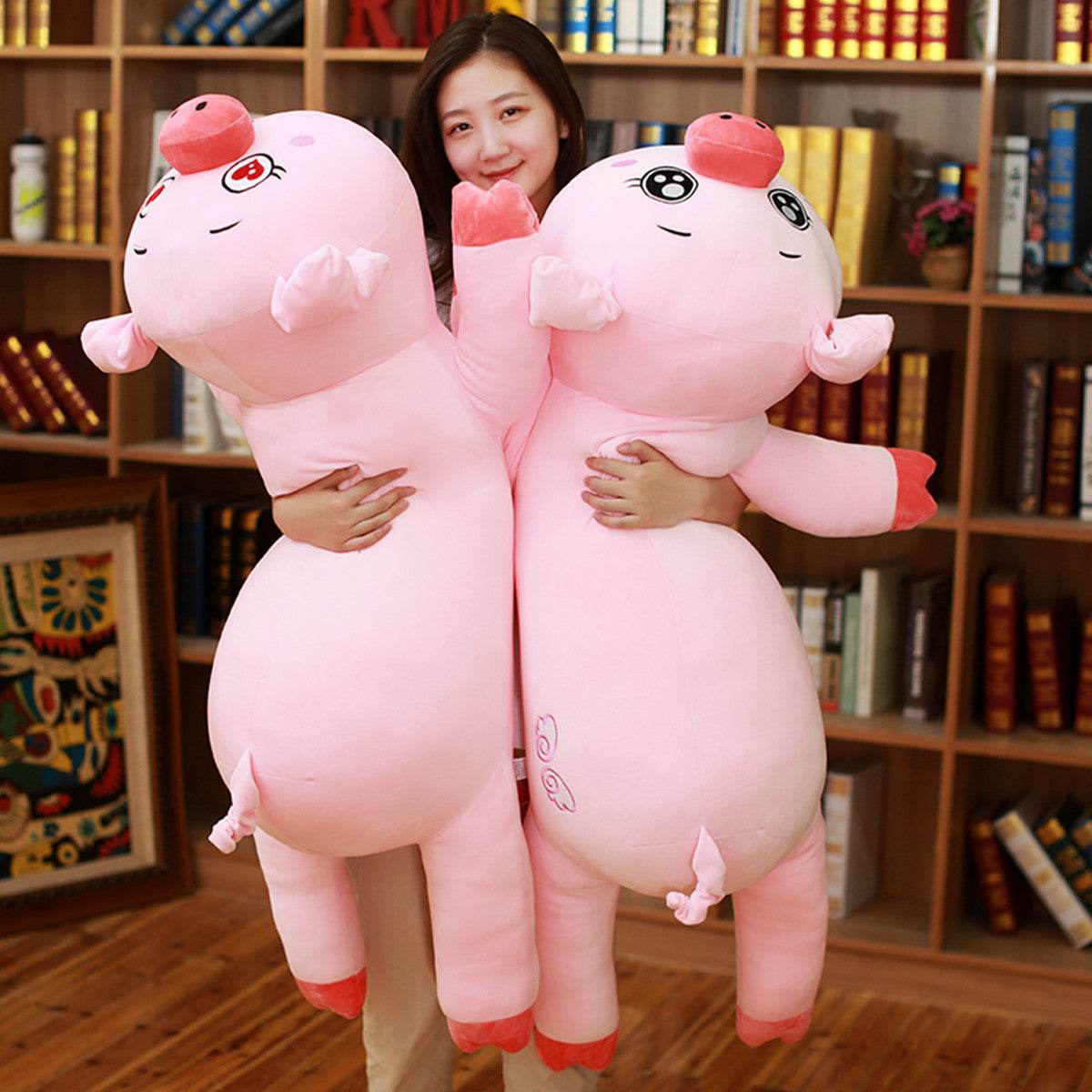 Jeju: Jumbo Squishy Piggy Plushie - Goodlifebean