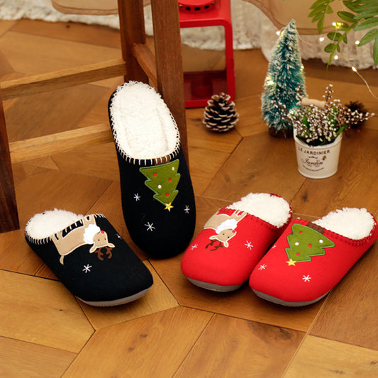 Shop Holidayn: Warm Fuzzy Holiday Slippers - Shoes Goodlifebean Plushies | Stuffed Animals