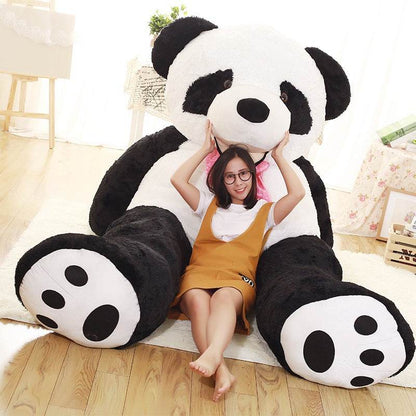 Shop Pooh: Giant Stuffed Panda Plush - Stuffed Animals Goodlifebean Giant Plushies