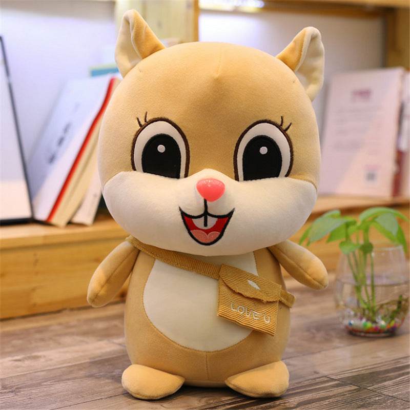 Kawaii Chirpy Squirrel Plush - Goodlifebean