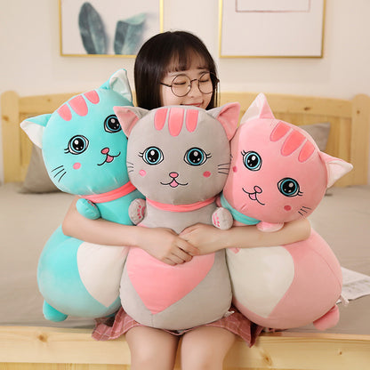 Shop Cosmo The Kawaii Stuffed Cat Plush - Stuffed Animals Goodlifebean Giant Plushies