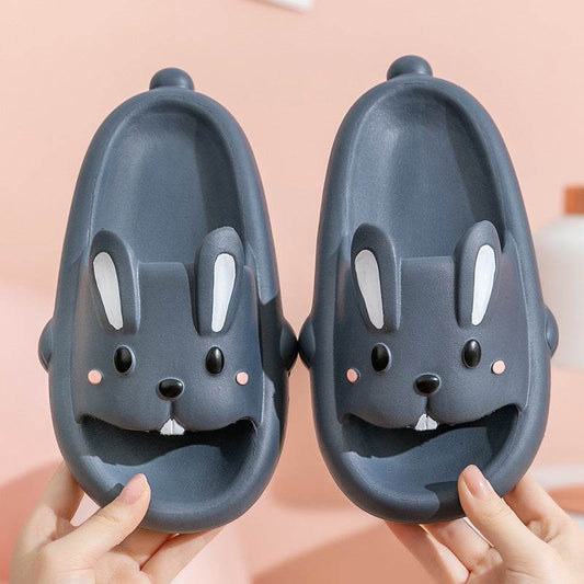 Shop Hoppin' Happy Kawaii Bunny Slippers - Goodlifebean Plushie | Stuffed Animal