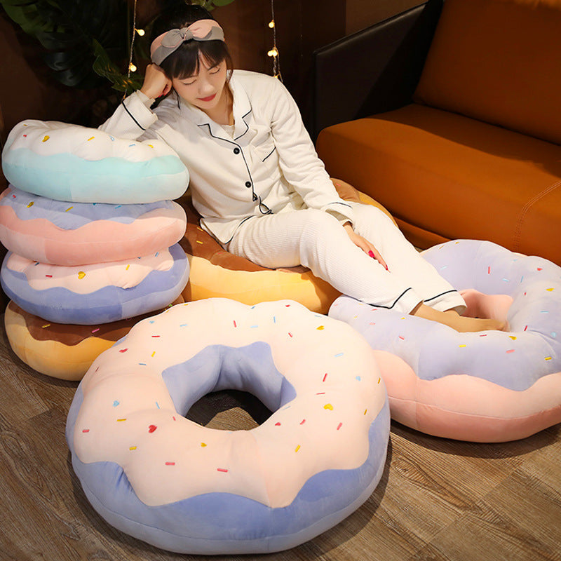 Kawaii Donut Plush Pillow – Goodlifebean