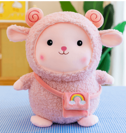 Giant Fluffy Fleece Lamb Plushie - Goodlifebean
