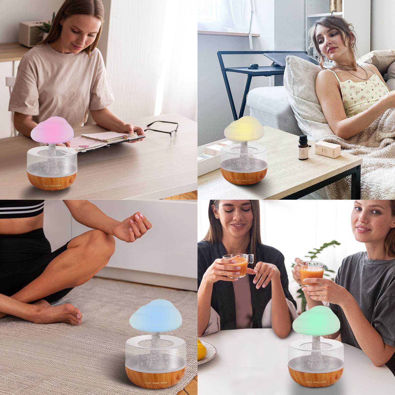 CalmingCloud Rain Humidifier Diffuser™ - Goodlifebean
