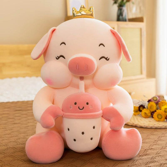 Shop Giant Boba Baby Pig Plush - Stuffed Animals Goodlifebean Giant Plushies