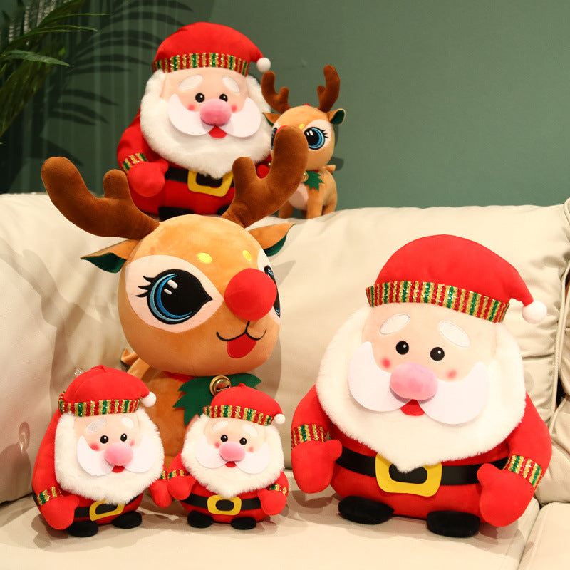 Shop Merryland Santa and Reindeer Plush Toys - Stuffed Animals Goodlifebean Giant Plushies