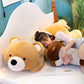 Shop Nellybear: The Giant Sleepy Bear - Stuffed Animals Goodlifebean Giant Plushies