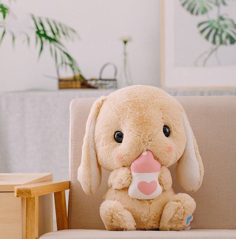 Shop Giant Furry Ear Bunny Plush - Stuffed Animals Goodlifebean Giant Plushies