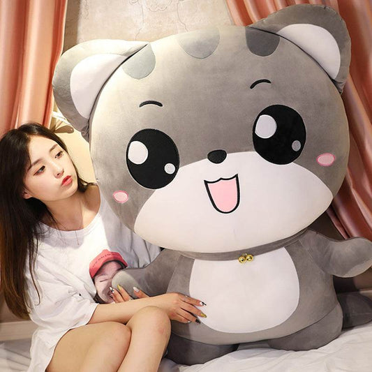 Snuggly Giant Cat plushie (2ft) - Goodlifebean