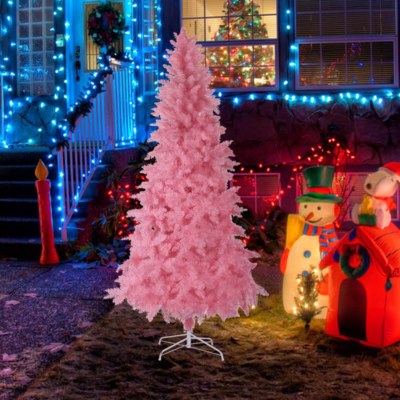 Kawaii Pink 8ft Artifical Christmas Tree - Goodlifebean