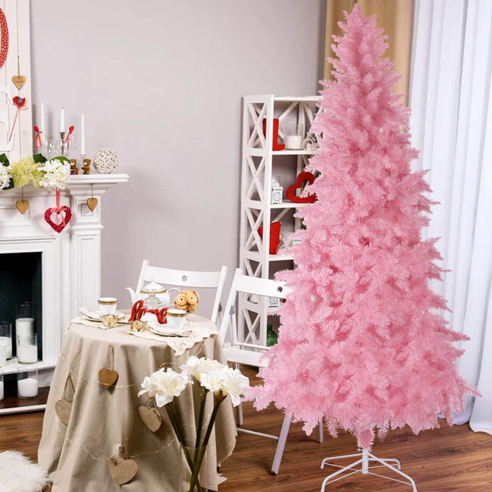 Kawaii Pink 8ft Artifical Christmas Tree - Goodlifebean
