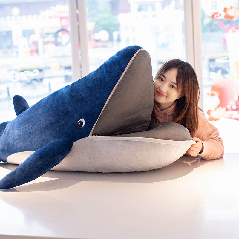 Shop Kawaii Stuffed Whale Plush Toy - Stuffed Animals Goodlifebean Giant Plushies