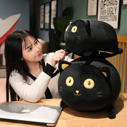 Shop Luna: Cute Cat Plush Toy - Stuffed Animals Goodlifebean Giant Plushies