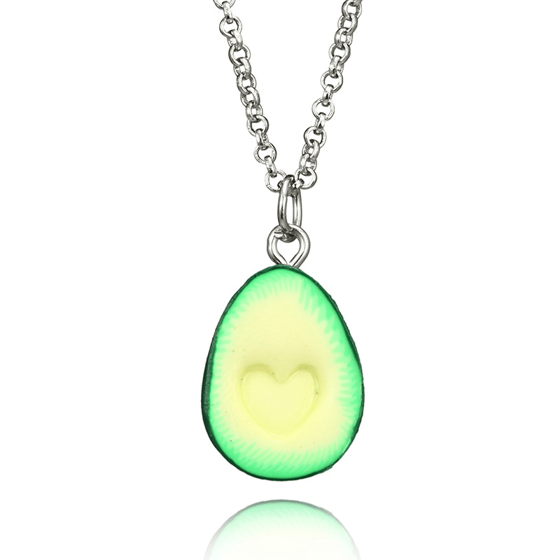 Shop BFF Avocado Halves Necklace - Goodlifebean Giant Plushies