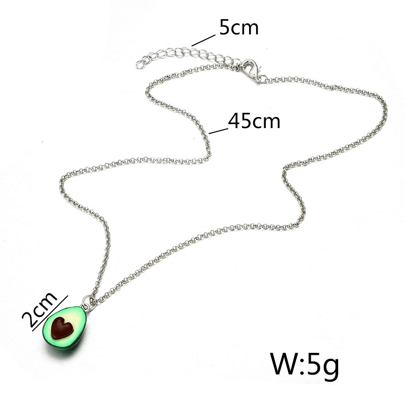 Shop BFF Avocado Halves Necklace - Goodlifebean Giant Plushies