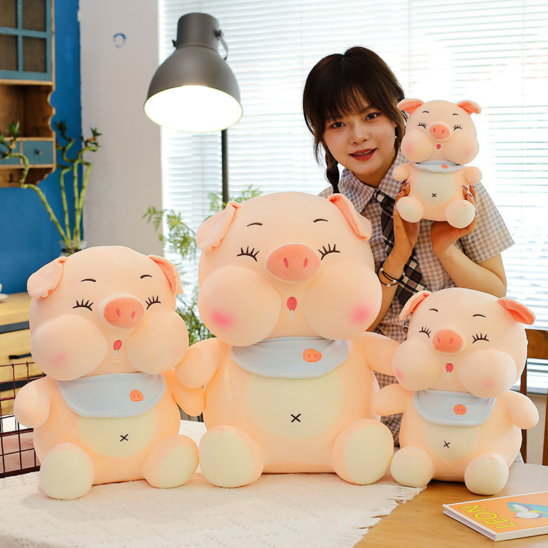Shop Giant Stuffed Baby Pig Plush - Stuffed Animals Goodlifebean Giant Plushies