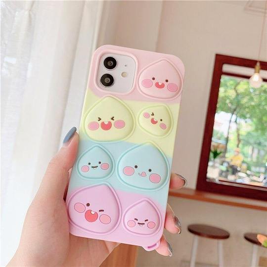 Shop Pastel Drop-Pop Phone case - Mobile Phone Cases Goodlifebean Giant Plushies