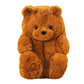 Shop Caramel Brown Teddy Bear Plush Slippers - Shoes Goodlifebean Giant Plushies