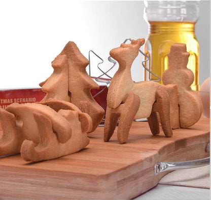3D Christmas Cookie Mold Set - Goodlifebean