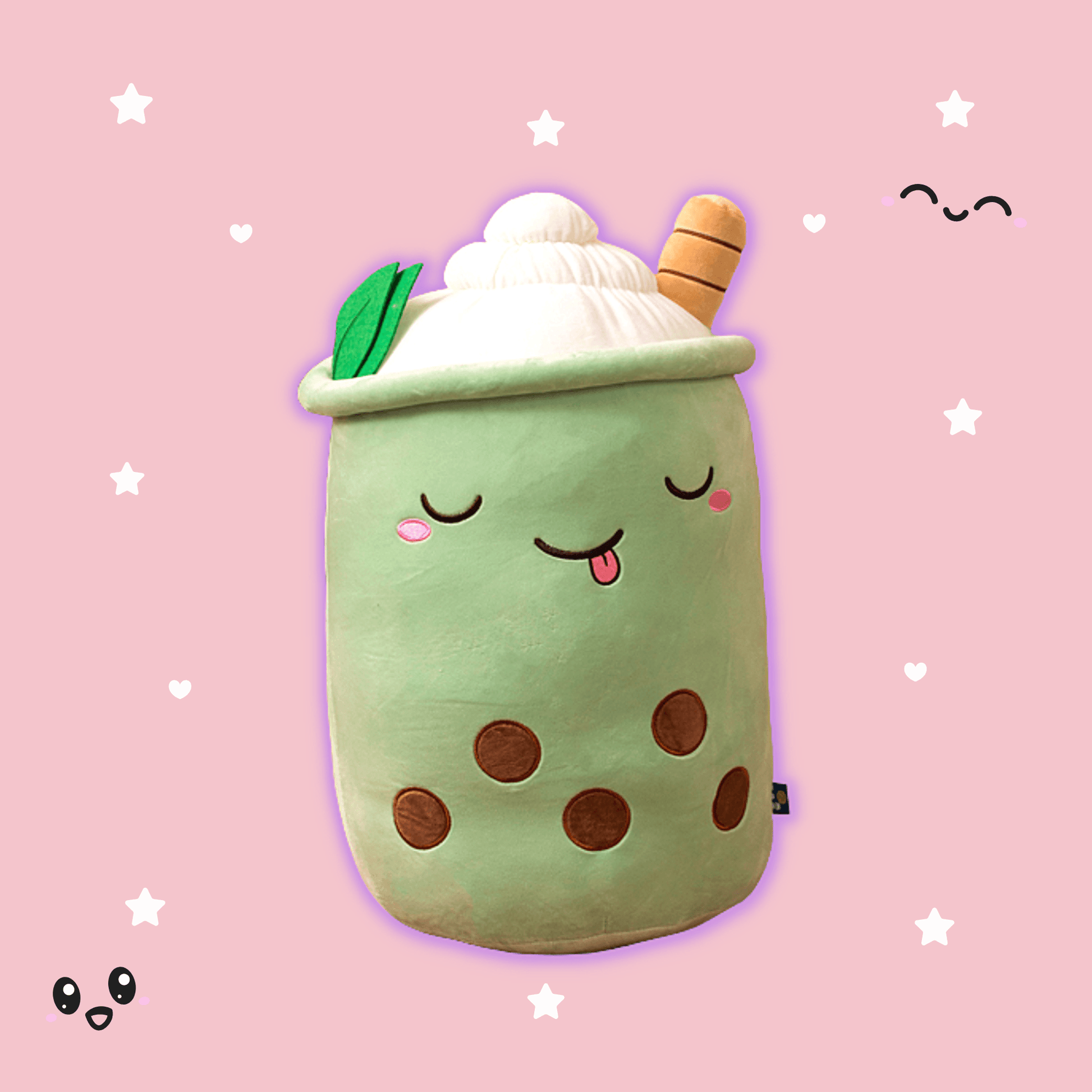 Giant Drink Cup Plushies (3 VARIANTS) - Boba