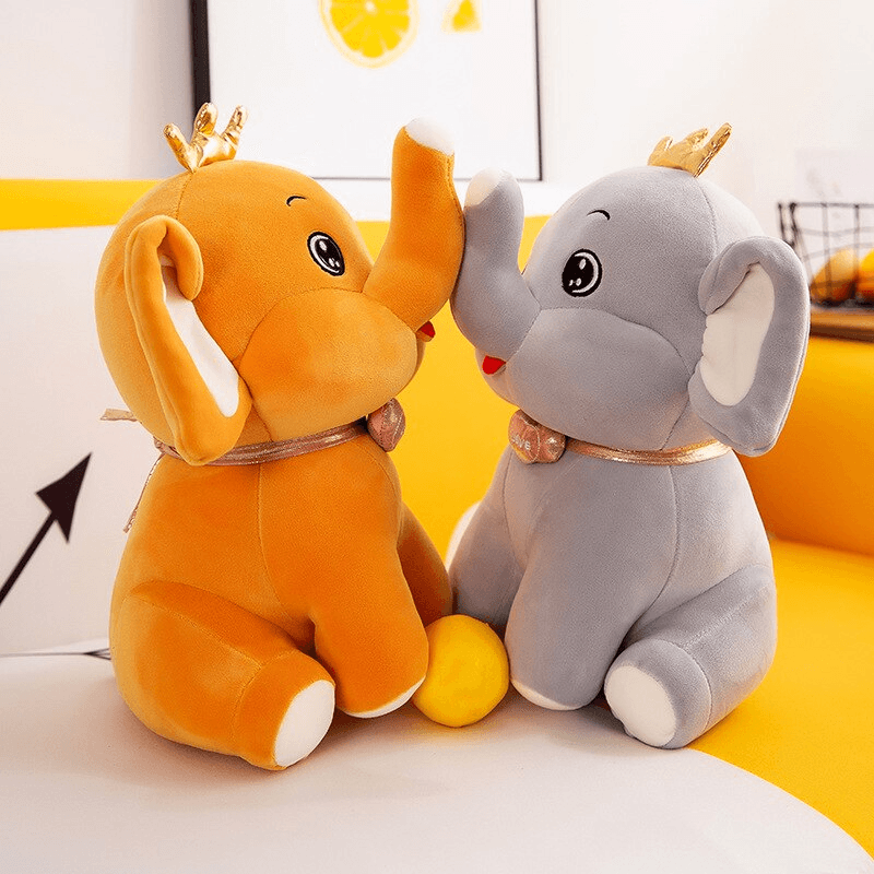 Jumbo Stuffed Elephant Plush - Goodlifebean
