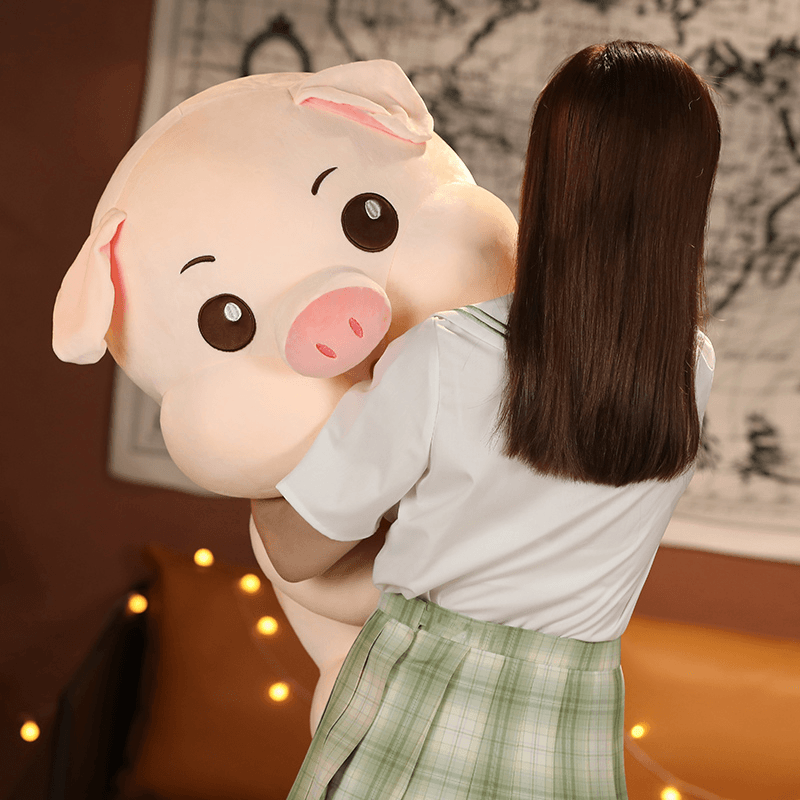 Big pig plush sales