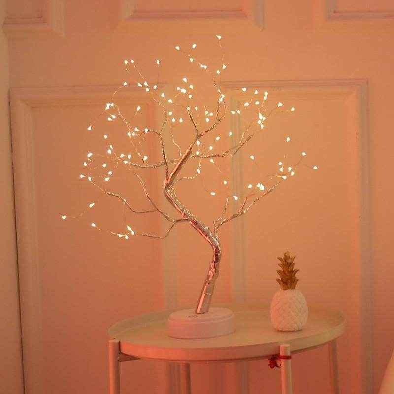 led bonsai tree lamp LED Bonsai Spirit Tree Pink