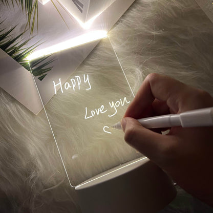 Shop GlowWriter: Kawaii LED Message Board Lamp - Decor Goodlifebean Plushies | Stuffed Animals