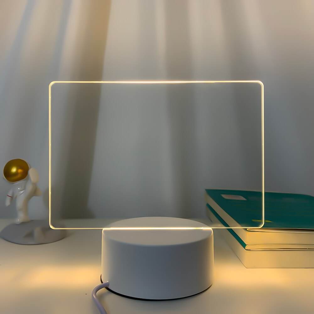 GlowWriter: Kawaii LED Message Board Lamp - Goodlifebean