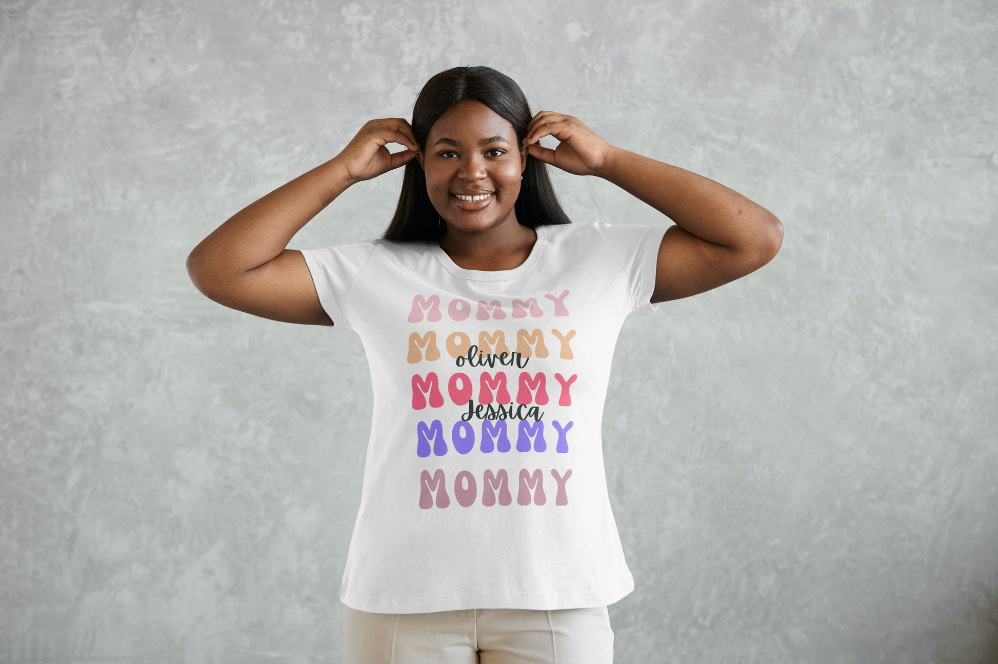 Shop Quirky Mother's Day "Mommy" Hoodie - Sweatshirt Goodlifebean Giant Plushies