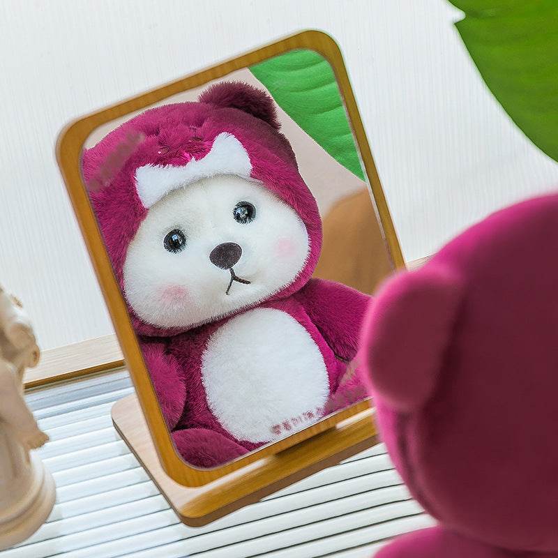 Mini Pink Teddy Bear with Hoodie - Goodlifebean
