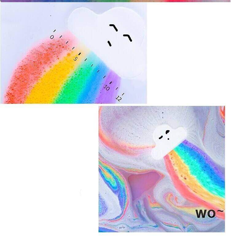 Rainbow Cloud Bath Bomb - Goodlifebean