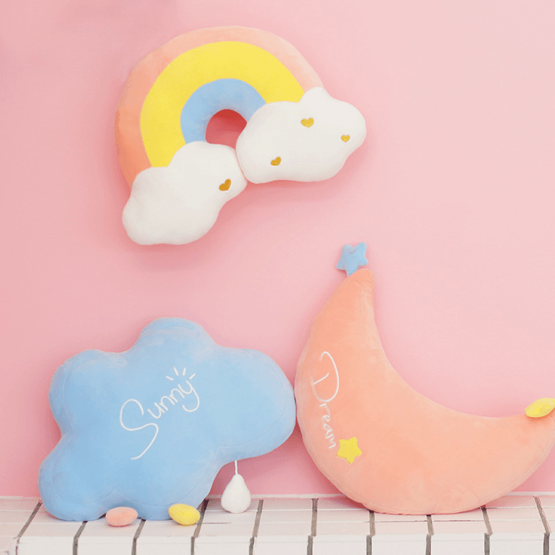 Rainbow Plush Pillow - Goodlifebean
