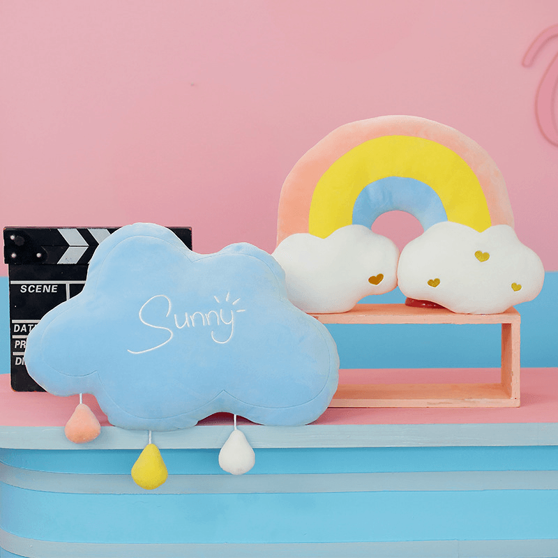 Rainbow Plush Pillow - Goodlifebean