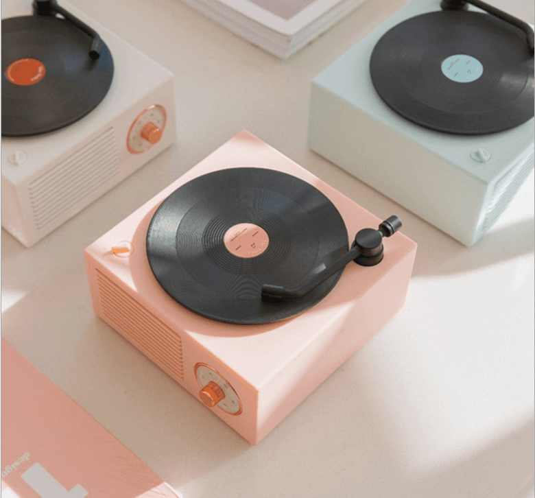 Shop Retro Vinyl Bluetooth Speaker - Goodlifebean Giant Plushies