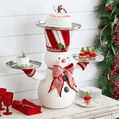 Shop Snowman and Santa's Snack Corner - Decorative Trays Goodlifebean Giant Plushies