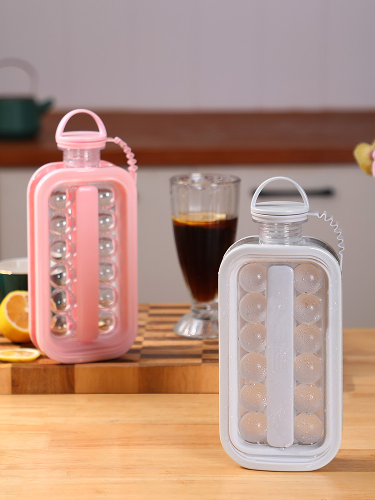 Hot Selling Portable New Fashion 2 in 1 Kitchen Pop Ice Ball Maker