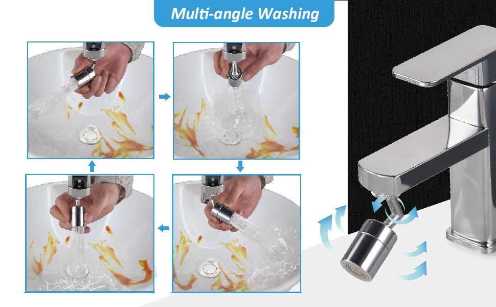 Shop 720 Degree Universal Faucet With Connector - Goodlifebean Giant Plushies