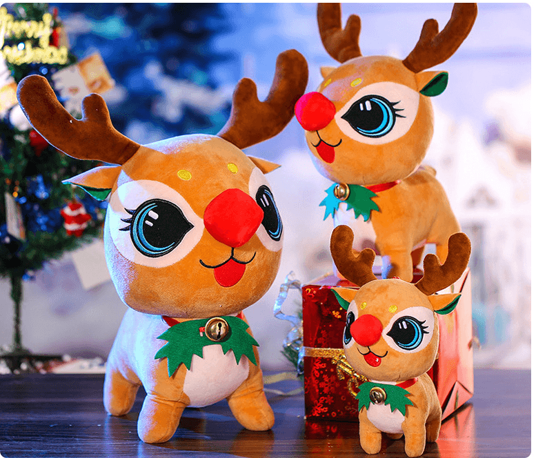 Rufa The Giant Reindeer Plush Goodlifebean