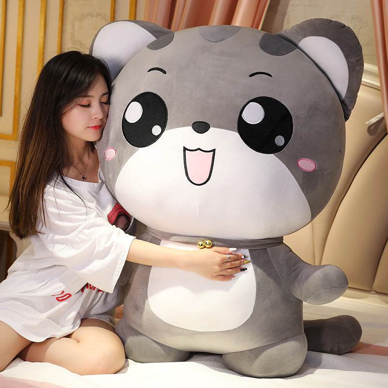 Snuggly Giant Cat plushie (2ft) - Goodlifebean