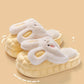 Shop Fluffy Plush Bunny Slippers - Shoes Goodlifebean Giant Plushies