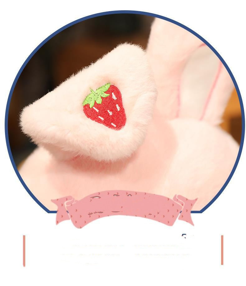 Shop Kawaii Strawberry Bunny Plushie - Stuffed Animals Goodlifebean Giant Plushies