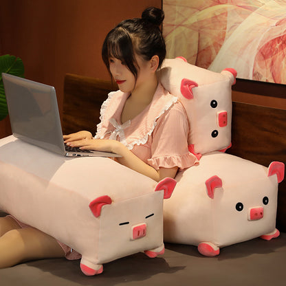 Shop Plumpy: Long Cute Piggy Plushie - Stuffed Animals Goodlifebean Giant Plushies