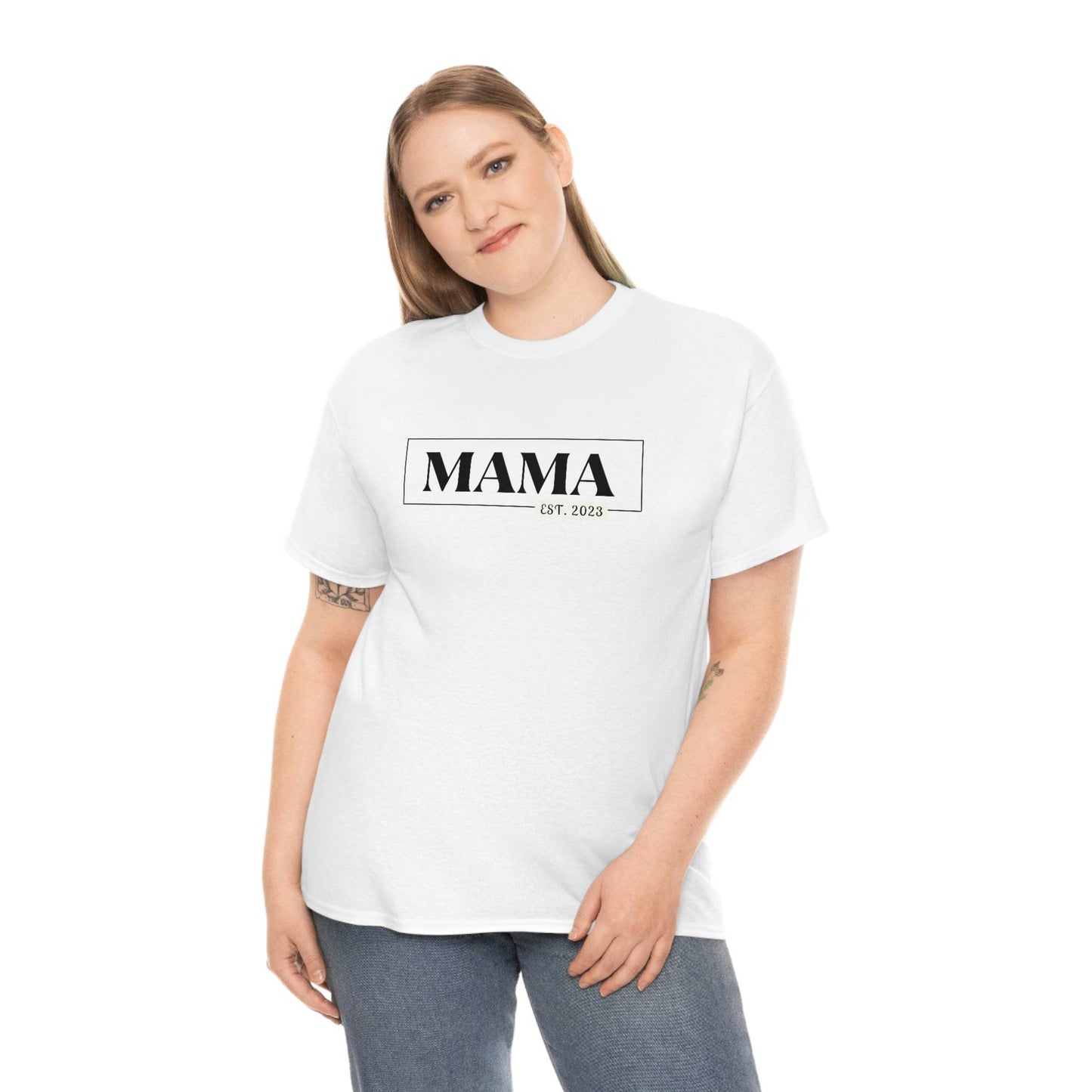 Mama Est. Personalized T-shirt- The Perfect Mother's Day Gift! - Goodlifebean