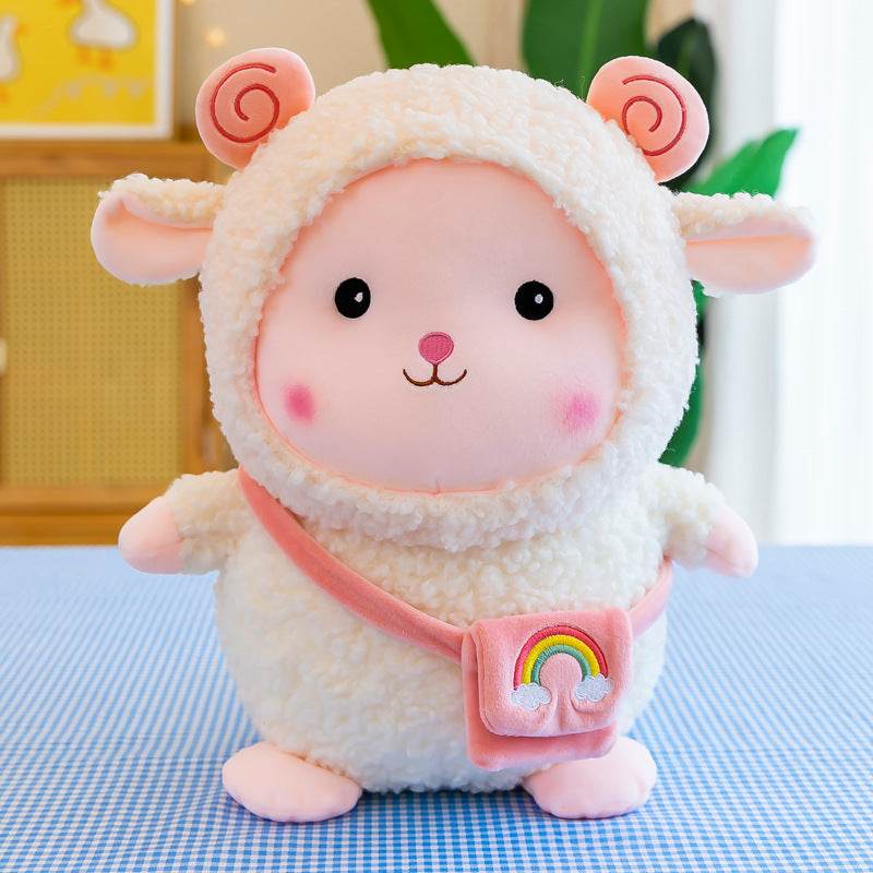 Giant Fluffy Fleece Lamb Plushie - Goodlifebean