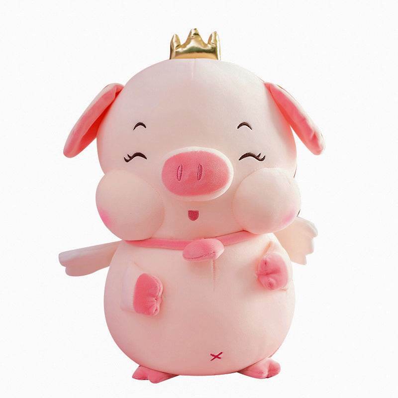 Shop Chubby Angelic Piggy Plushie - Stuffed Animals Goodlifebean Giant Plushies