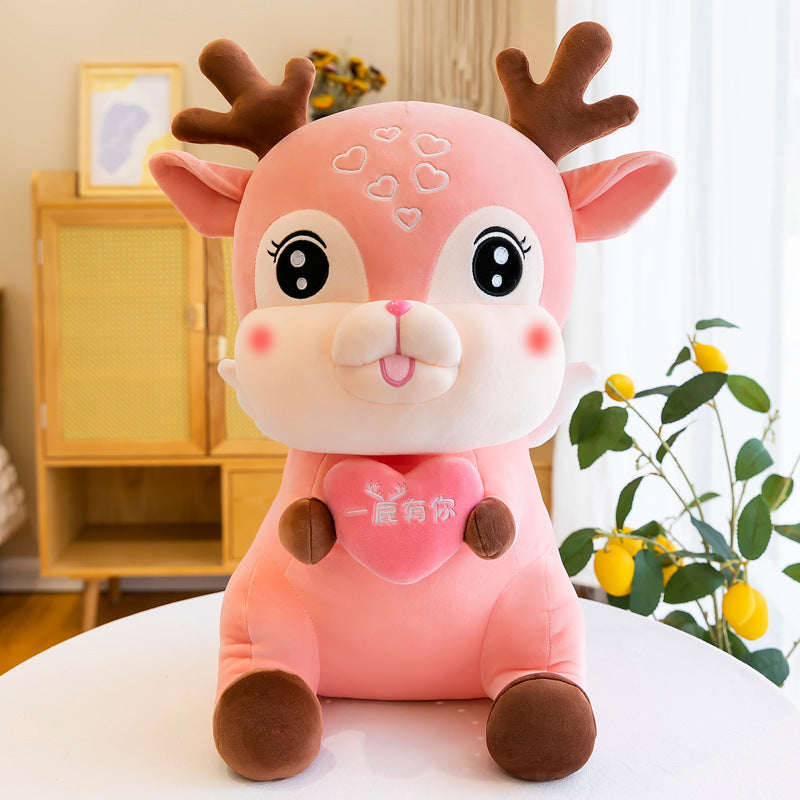 Shop Giant Stuffed Deer Plushie - Stuffed Animals Goodlifebean Giant Plushies